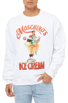 Ice Cream Print Sweatshirt