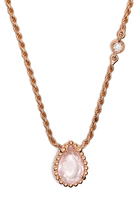 Serpent Boheme Pendant Necklace, 18k Rose Gold, Quartz & Diamond