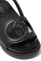 Interlocking G Flatform Sandals