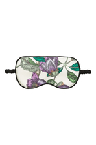 Audrey Aura Floral Silk Twill Eye Mask