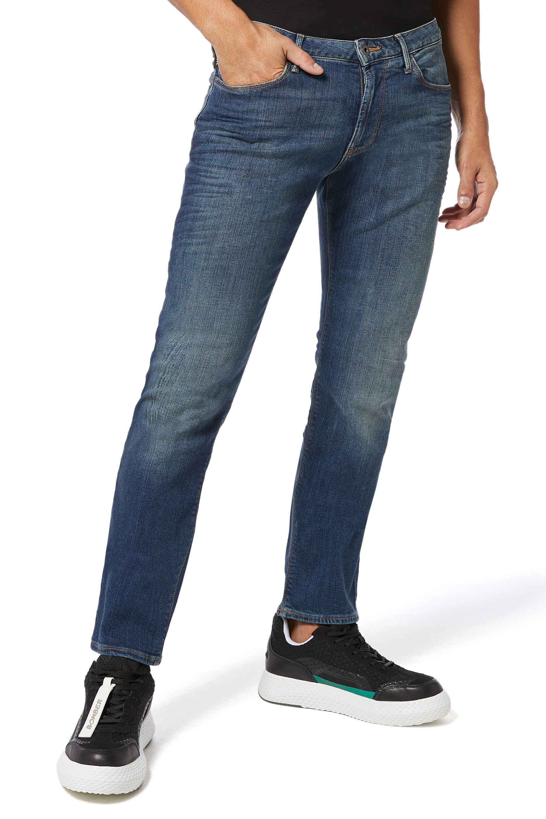 emporio armani slim fit jeans