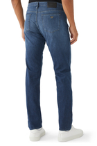 J75 Regular-Fit Rinse-Wash Denim Jeans