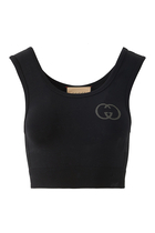Technical Jersey Cropped Top