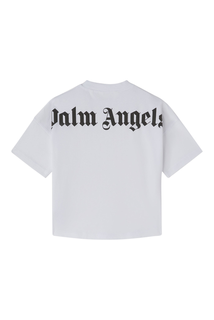 Palm Angels cotton T-shirt with printed logo