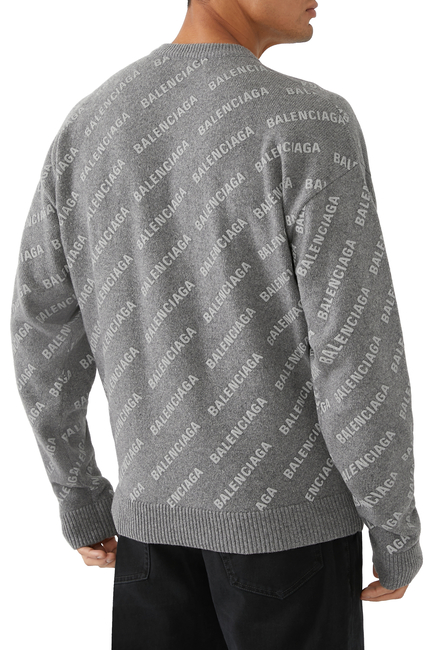 Logo Print Sweater