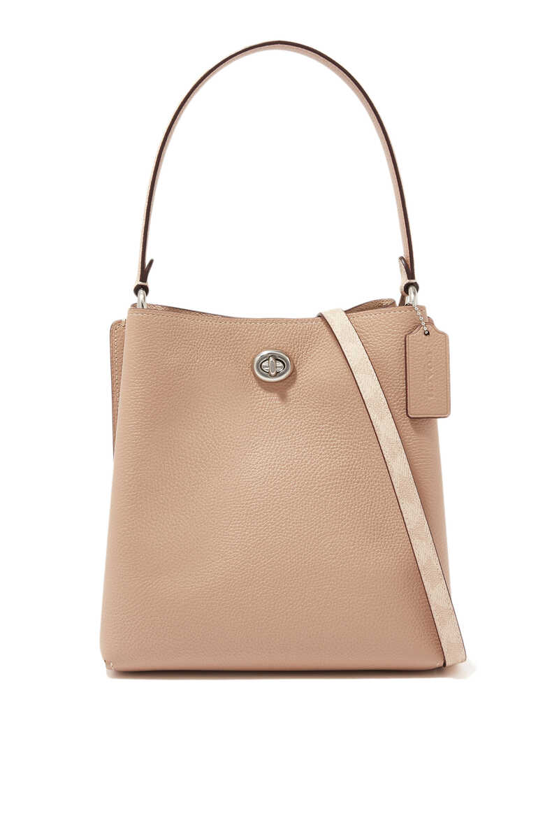 Buy Sand Taupe Coach Charlie 21 Signature Canvas Bucket Bag - Womens for AED 1500.00 Coach ...