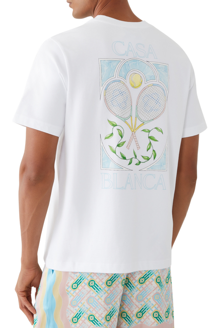 Tennis Pastelle Printed T-Shirt