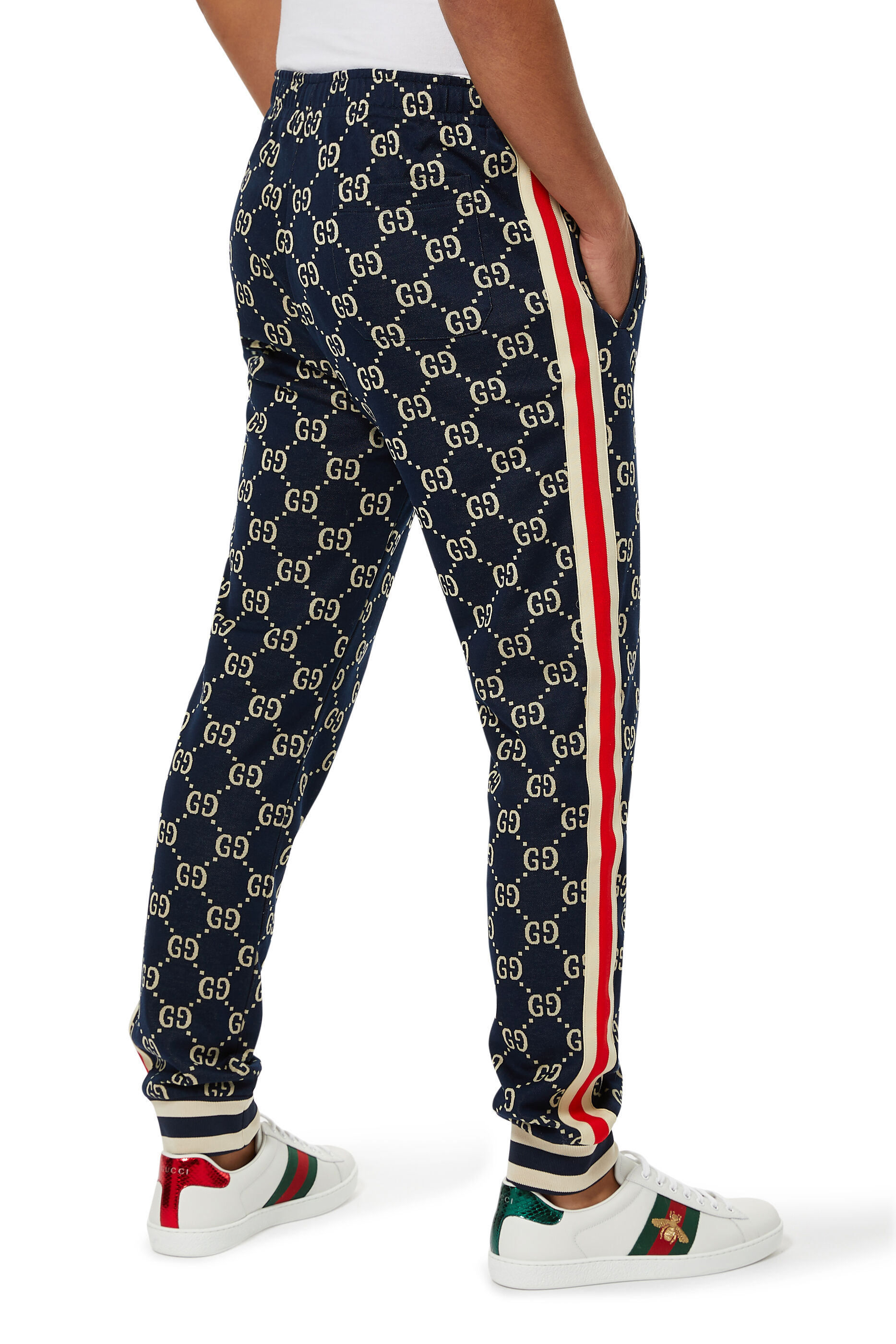 gg jacquard jogging pant