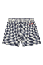 Kids Gingham Shorts