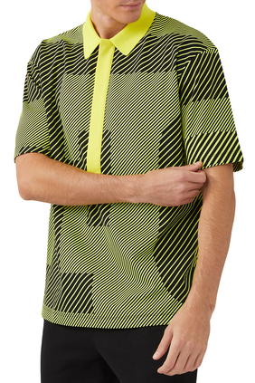 Flunga Hologram Short Sleeve Polo Shirt