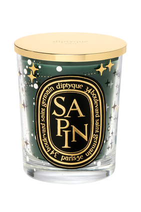 Sapin Limited Edition Scented Candle With Lid