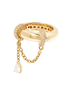 Elisabeth Ring, 18k Yellow Gold & Diamonds