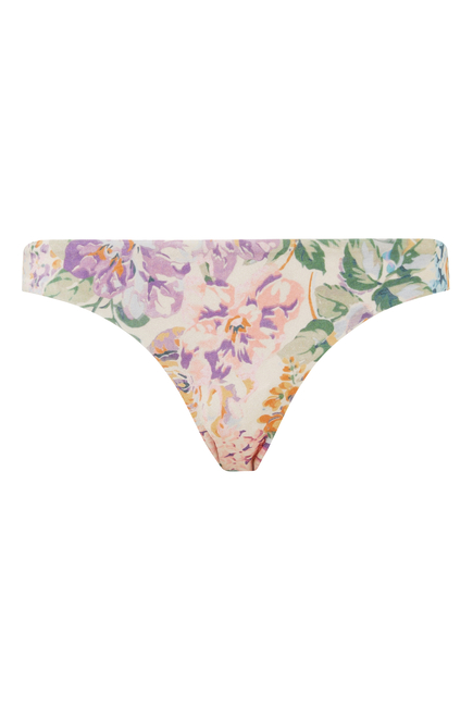 Halliday Floral Skinny Bikini Bottom