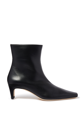 Wally Leather Booties