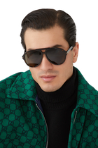 Navigator Frame Aviator Sunglasses