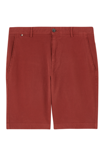 Slice Cotton- Blend Shorts