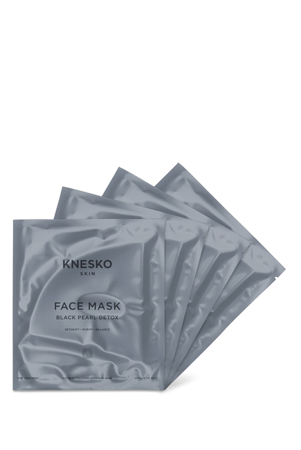 Black Pearl Detox Face Mask, Pack of 4