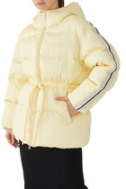 Side Stripe Puffer Jacket