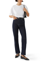 Zoe High-Rise Straight Jeans