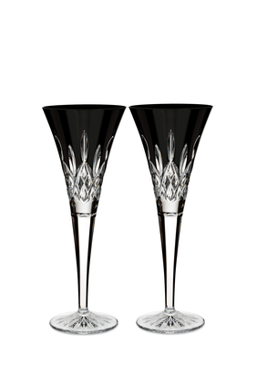 Waterford Lismore Flutes, Set of Two