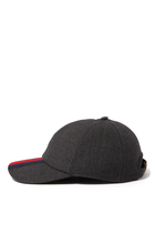 Canvas Baseball Hat with Web