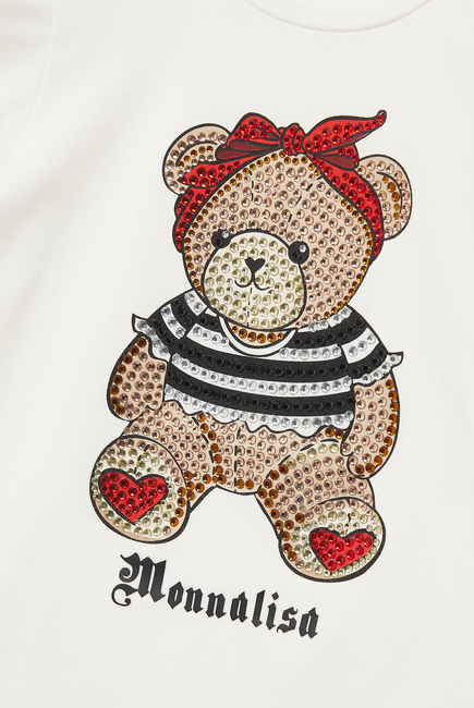 Teddy Bear Print T-shirt