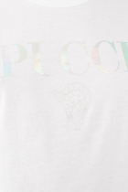 Iridescent Logo-Print T-Shirt