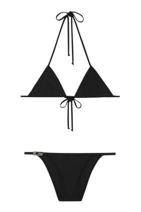 Two-Piece Sparkling Jersey Bikini Set