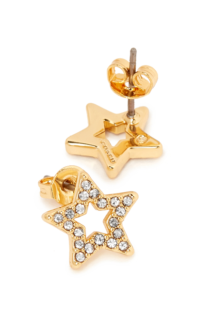 Pavé Star Stud Earrings