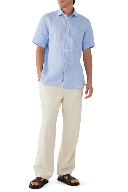 Glanshirt Relaxed Short Sleeves Shirt