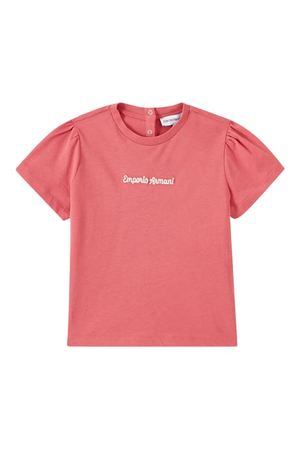 Kids Logo Cotton Jersey T-Shirt