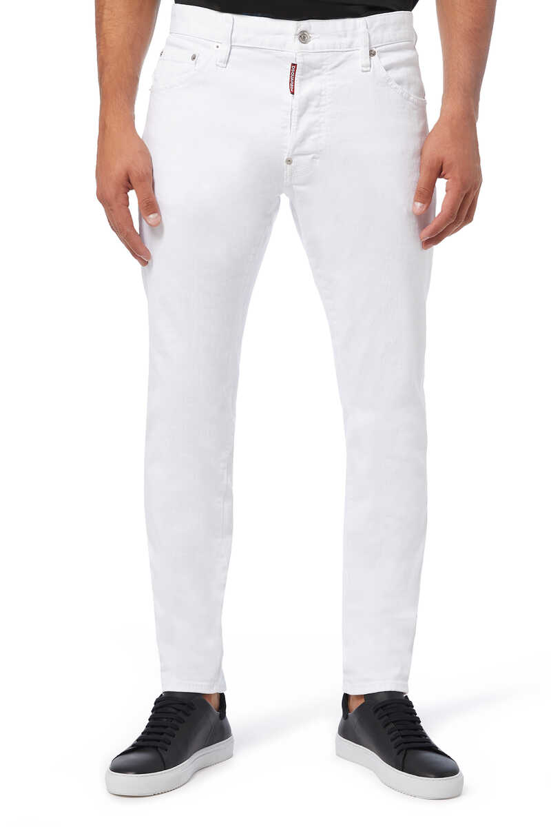 Buy Dsquared DSQ2 Icon Print Denim Jeans - Mens for AED 580.00 Sale ...