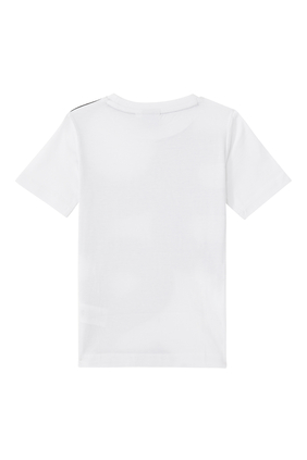 Oversized Logo Print Cotton T-Shirt