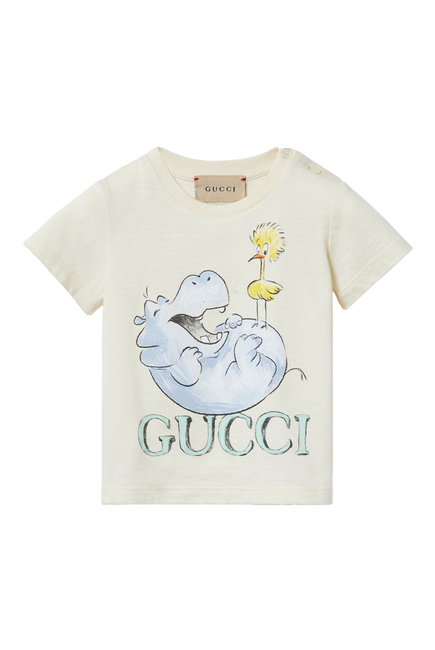 Kids Printed Cotton T-Shirt