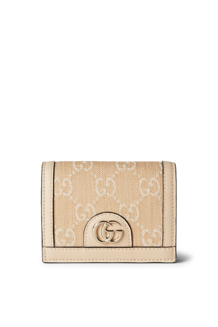 Ophidia GG Card Case Wallet