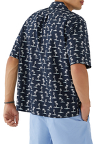 Lars Palm Tree Printed Shirt