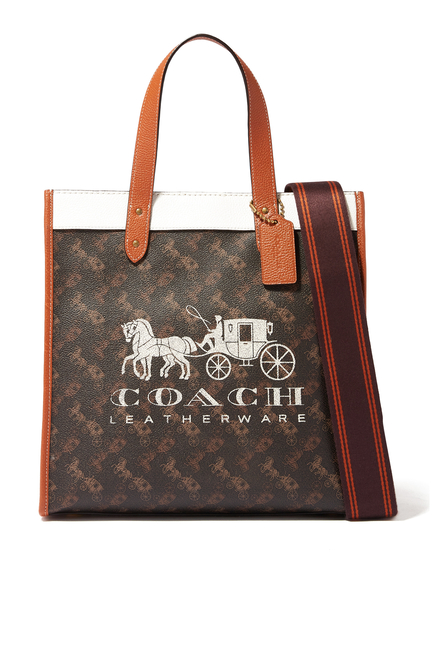 Buy Coach Field Tote in Horse & Carriage Print for Womens ...