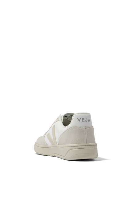 V-10  Mesh & Suede Low-Top Sneakers