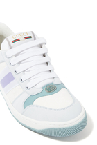 Screener GG Canvas & Leather Sneakers