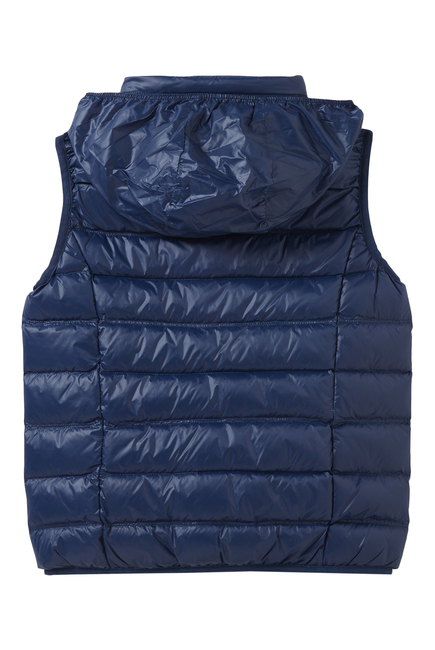 Kids High Neck Padded Vest