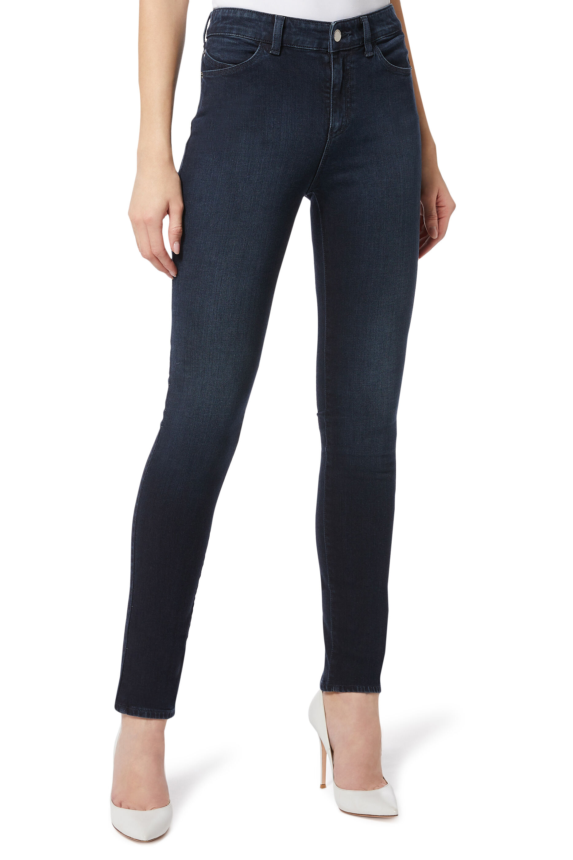 womens high waisted armani jeans