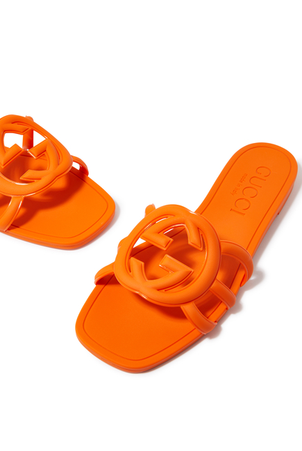 Interlocking GG Logo Slides