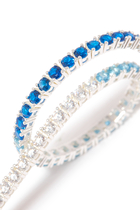 Blue Gradient Tennis Bracelet