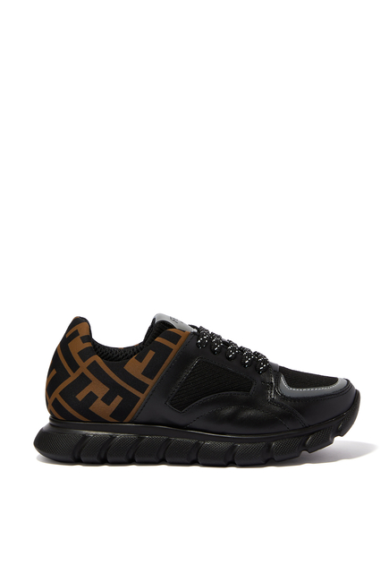 Fendi Nappa Leather Sneakers