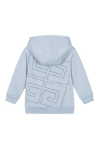 Kids Logo-Print Hooded Sweatshirt