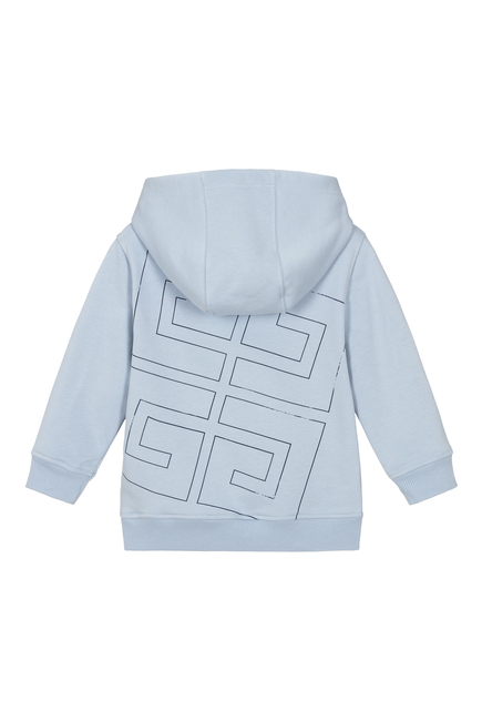 Kids Logo-Print Hooded Sweatshirt