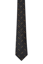 Monogram Horsebit Tie