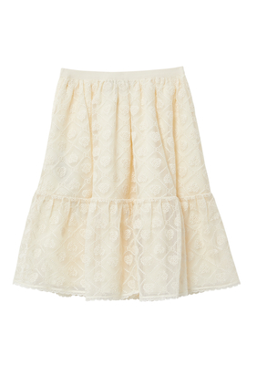 Nojum Flower Heart Skirt