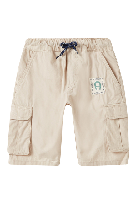 Kids Bermuda Cotton Poplin Shorts