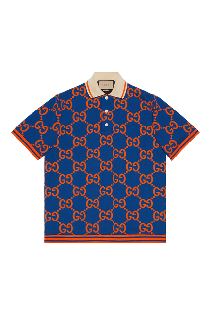 GG Pattern Polo Shirt